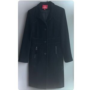 OSCAR de la RENTA stylish wool overcoat